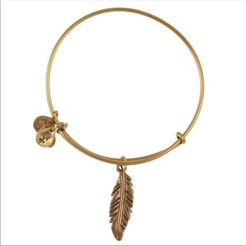 Alex & Ani Feather Bangle